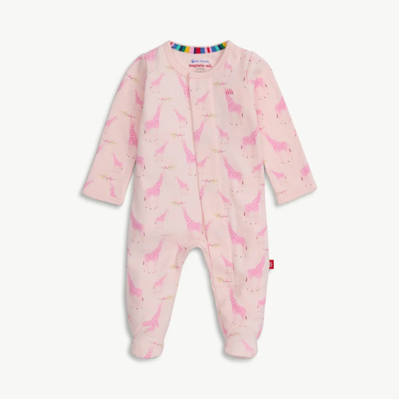 Pink Jolie Giraffe Magnetic Footie