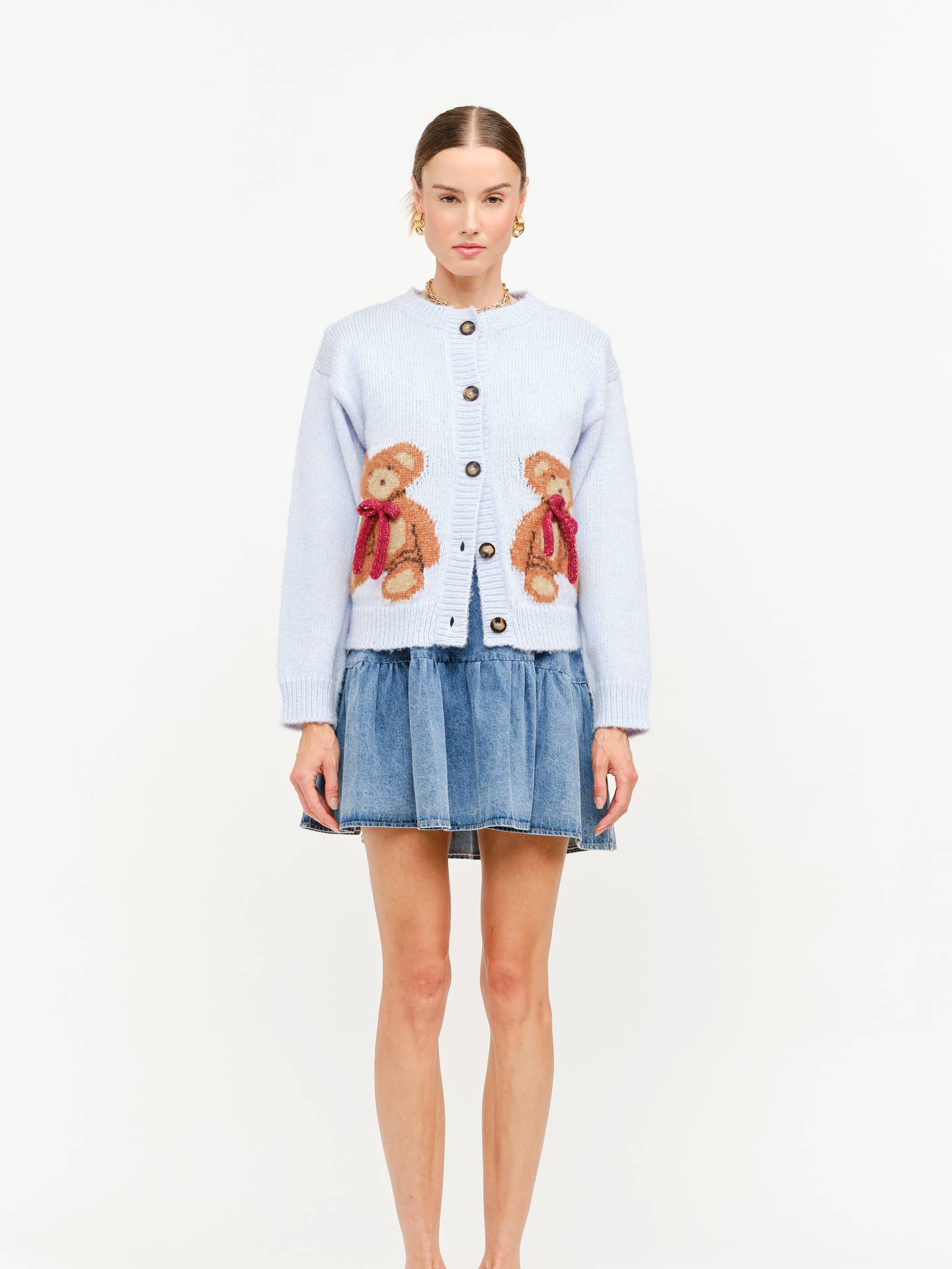 Sofie The Label Teddy Cardigan (Various Colors)